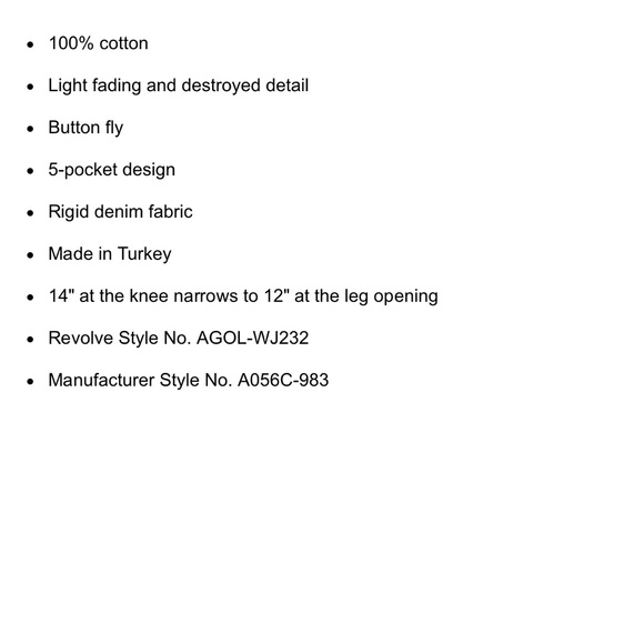 AGOLDE Riley Jeans - Picture 3 of 8